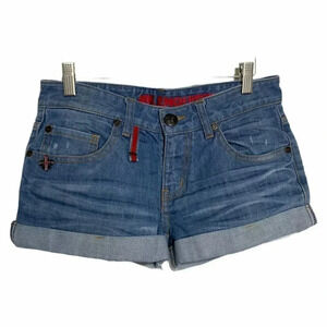 Ask‎ blue jean shorts